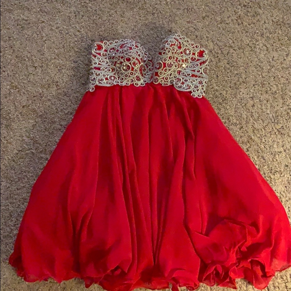 Short Red Dress